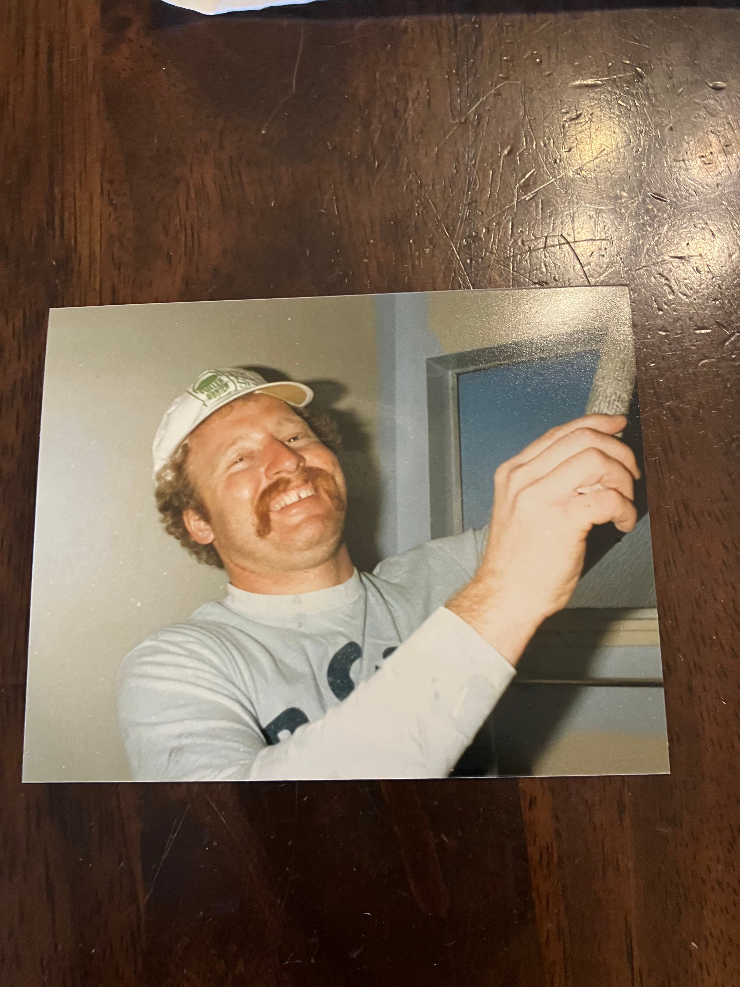 Turner family painter at work — Sacramento, California